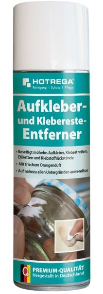 HOTREGA® Aufkleber- und Klebereste-Entferner 300 ml