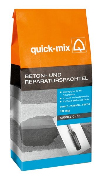 quick-mix BRS Beton- und Reparaturspachtel 10 kg