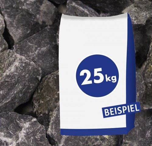 25kg Gabionen Steine Basaltbruch Anthrazit 40-70mm