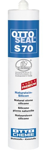 OTTOSEAL® S70 Premium-Naturstein-Silikon/Silicon 310 ml - Anthrazit C67