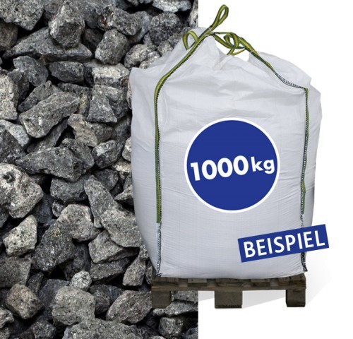 Basaltsplitt Eifelschwarz 11-22mm 1.000kg Big Bag