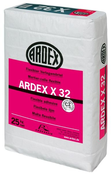 ARDEX X 32 flexibler Verlegemörtel 25 kg