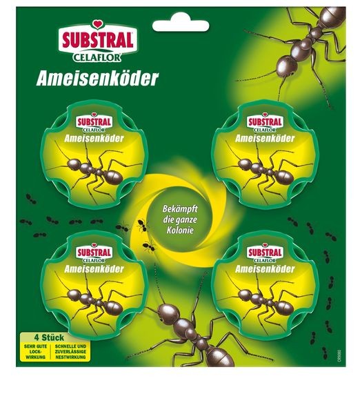 Substral Celaflor Ameisen-Köder 4 Dosen