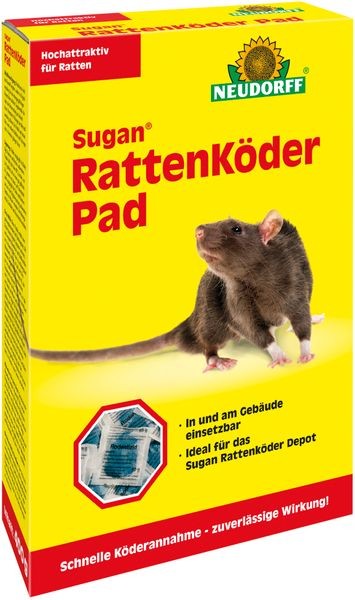 Neudorff® Sugan® RattenKöder Pad 400 g