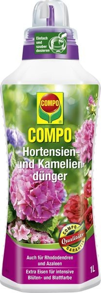 COMPO Hortensien- und Kameliendünger 1 l