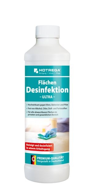 HOTREGA® Flächen Desinfektion Ultra 500 ml