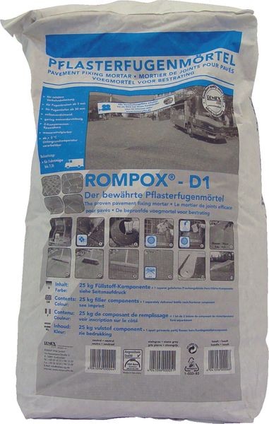 ROMPOX® - D1 2K-Epoxidharz Pflasterfugenmörtel 27,5 kg - basalt