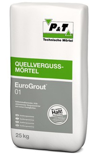 EuroGrout 01 Vergussmoertel 0-1 mm 25 kg