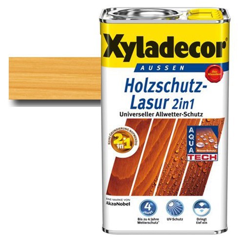 Xyladecor® Holzschutz-Lasur 2 in 1 Kiefer 0,75 l