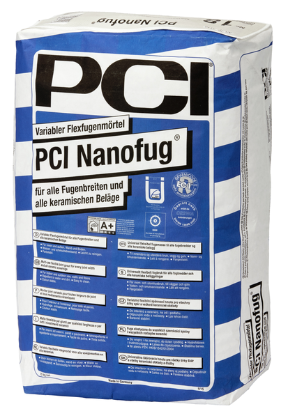 PCI Nanofug® Variabler Flexfugenmörtel 15 kg - 19 Basalt