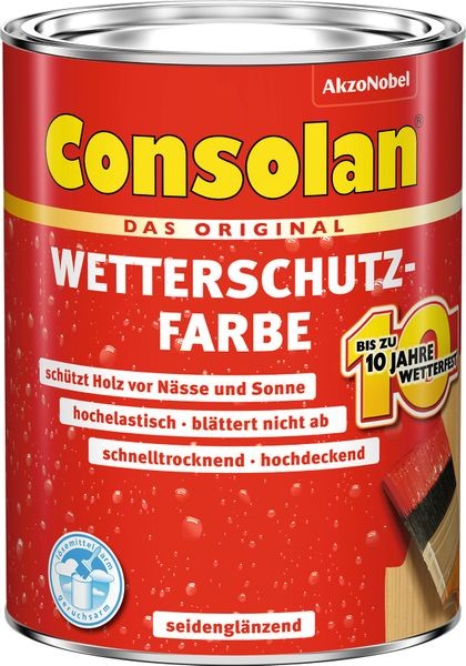 CONSOLAN RC Wetterschutzfarbe Weiss 2,5l