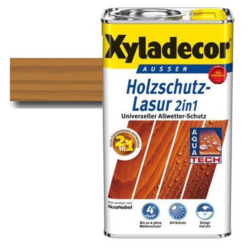 Xyladecor® Holzschutz-Lasur 2 in 1 Eiche 0,75 l