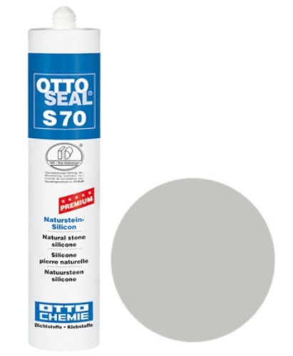 OTTOSEAL® S70 Premium-Naturstein-Silikon/Silicon 310 ml - Sanitärgrau C18